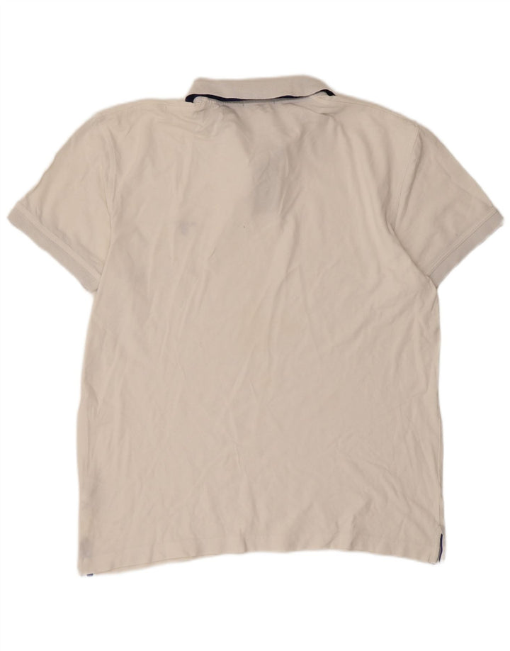Gant Polo Hombre 2XL Algodón Blanco Clásico