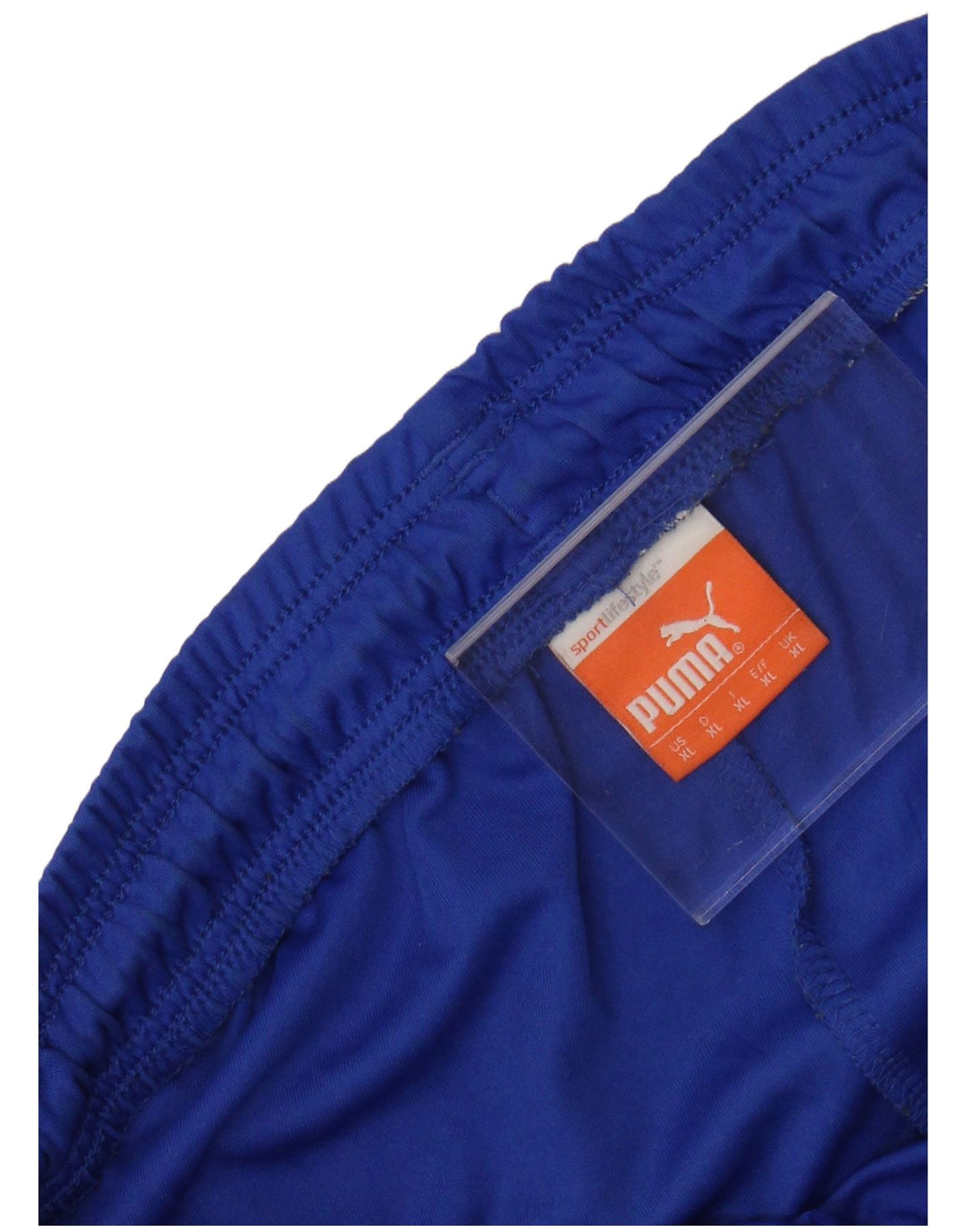 Puma Pantalones cortos deportivos gráficos para hombre XL Azul