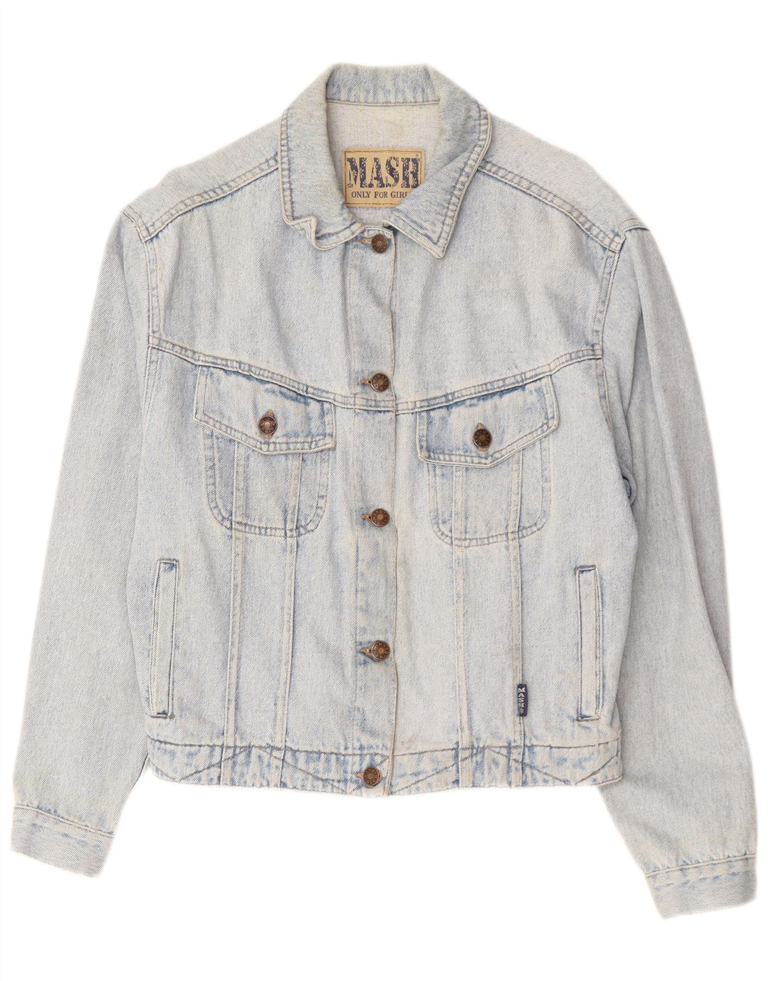 Mash Chaqueta Vaquera Niña 14-15 Años Azul Algodón