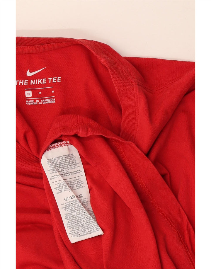 Camiseta Nike Hombre Top Medium Rojo Algodón