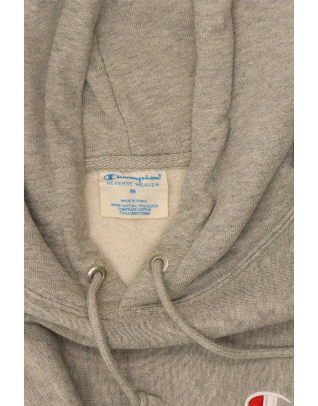 Champion Jersey Con Capucha De Tejido Inverso De Algodón Moteado Gris Medio |
