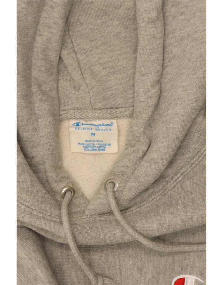 Champion Jersey Con Capucha De Tejido Inverso De Algodón Moteado Gris Medio |