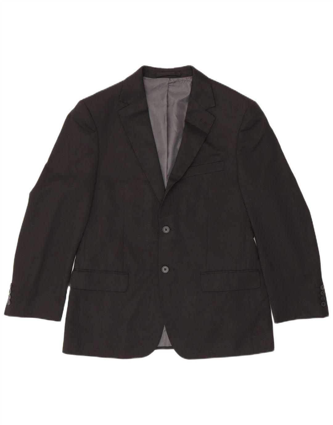 Marks & Spencer Chaqueta tipo blazer corta de 2 botones para hombre UK 40 Medium Black