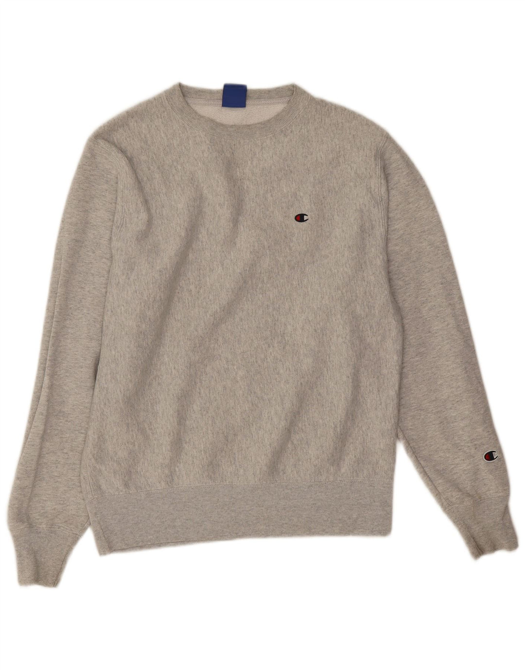 Champion Sudadera Para Hombre Jersey Pequeño De Algodón Moteado Gris
