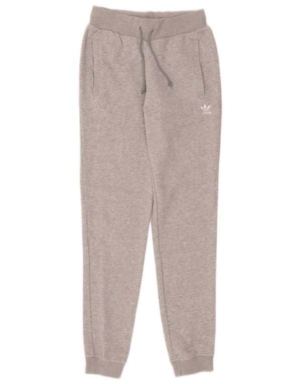 Nike Mujer Chándal Pantalones Joggers UK 4 XS Gris Algodón
