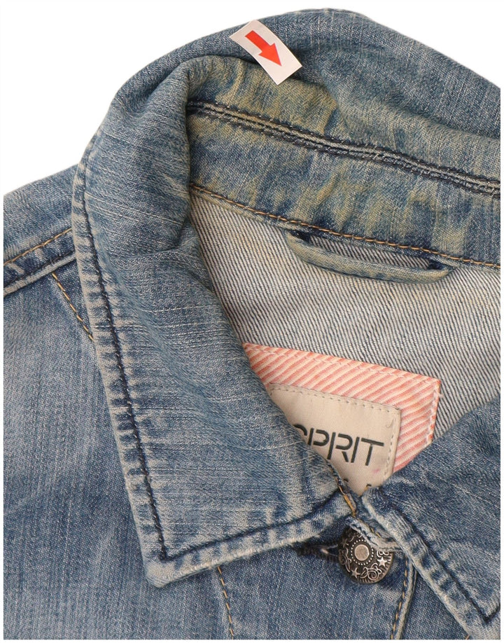 ESPRIT Chaqueta vaquera para mujer UK 20 2XL Algodón azul