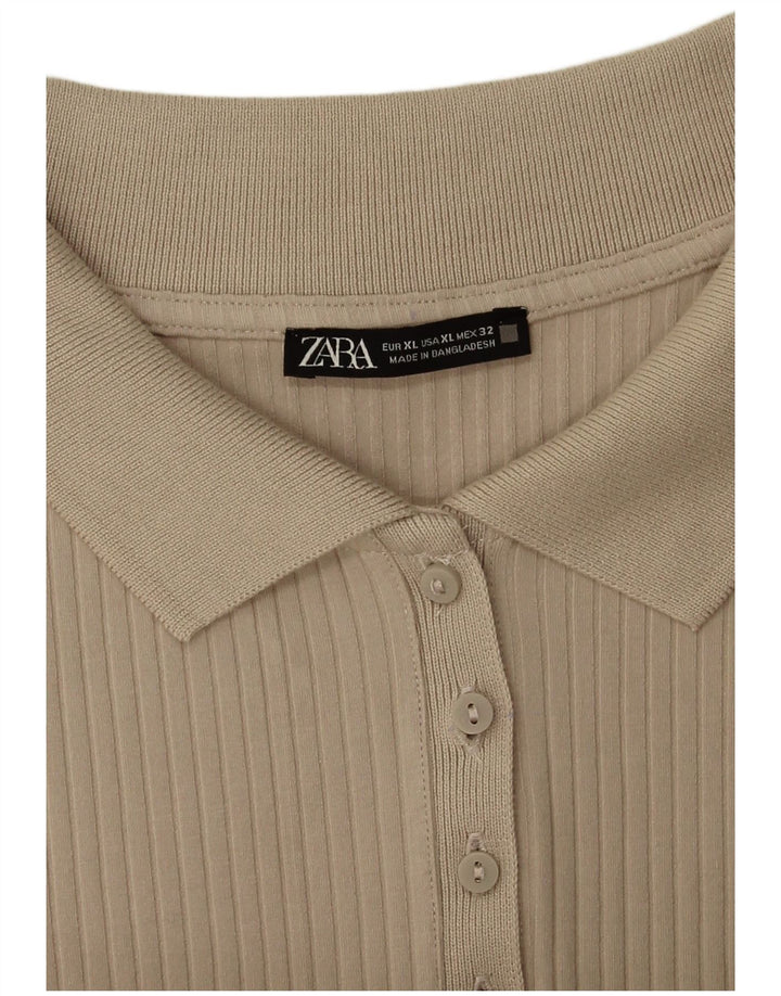 Body Zara Mujer ES 40 XL Beige