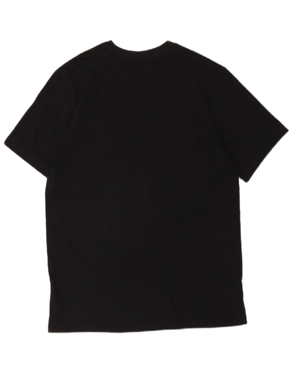 Jordan - Camiseta gráfica para hombre, talla mediana, algodón negro