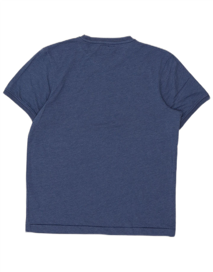 Ted Baker - Camiseta para hombre, talla 3, algodón azul mediano
