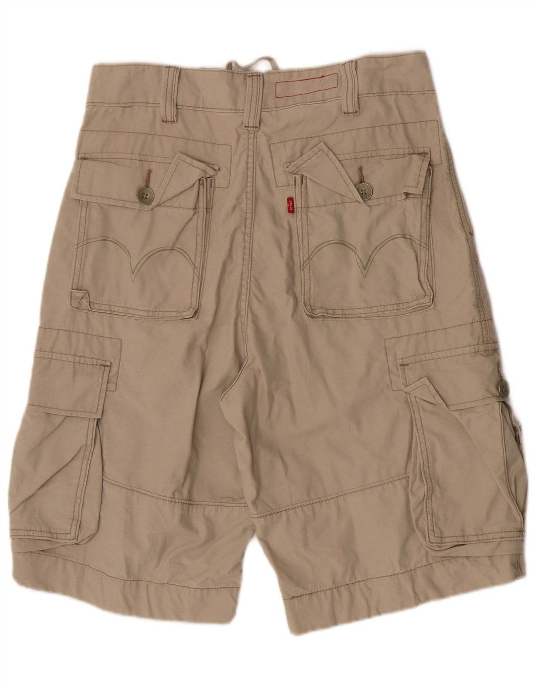 Levi's Mens Cargo Shorts Medium W32 Algodón Caqui