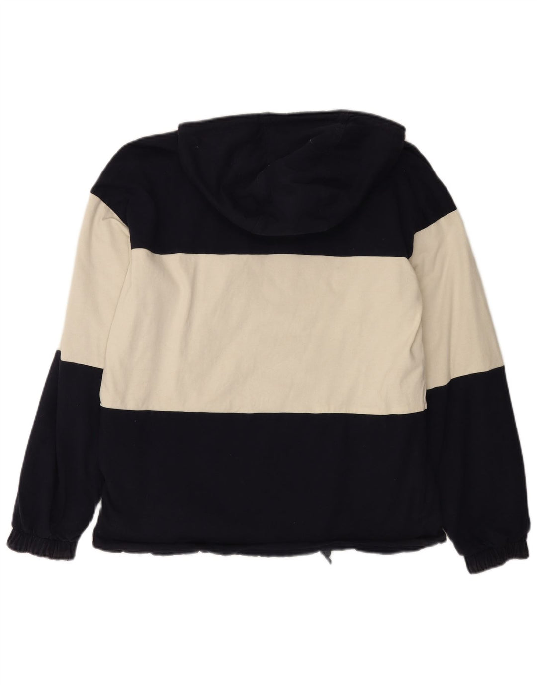 FILA Chaqueta reversible con capucha para hombre IT 50 Large Azul marino Colorblock