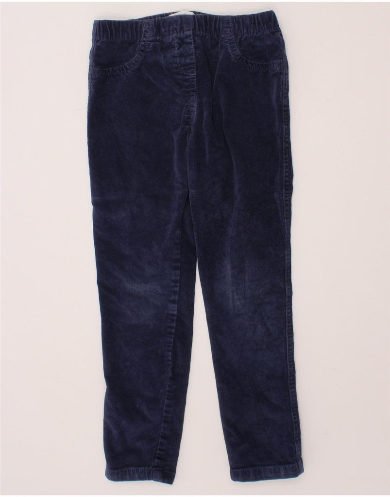 BODEN Girls Slim Corduroy Trousers 5-6 Years W20 L17 Navy Blue Cotton Vintage Boden and Second-Hand Boden from Messina Hembry 