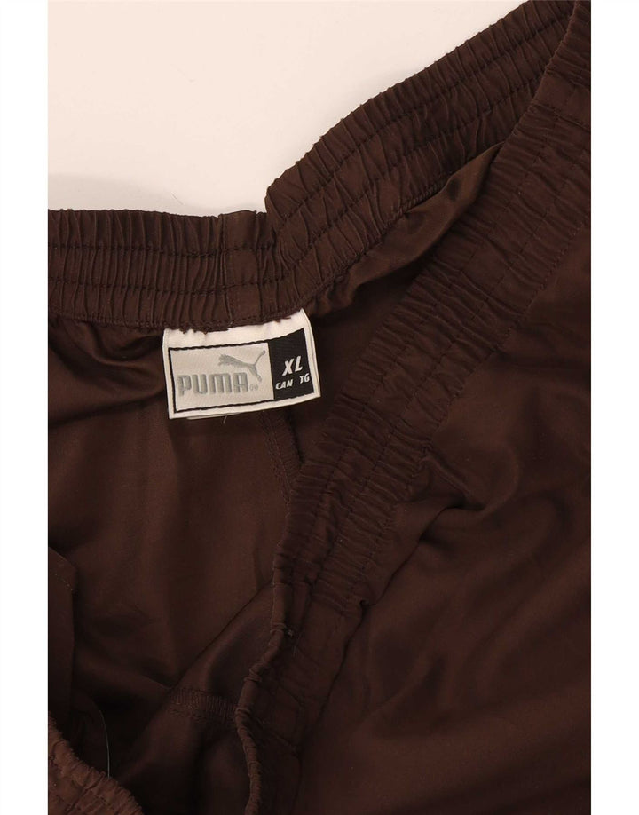 Pantalón de Chándal Puma Hombre XL Marrón Poliéster