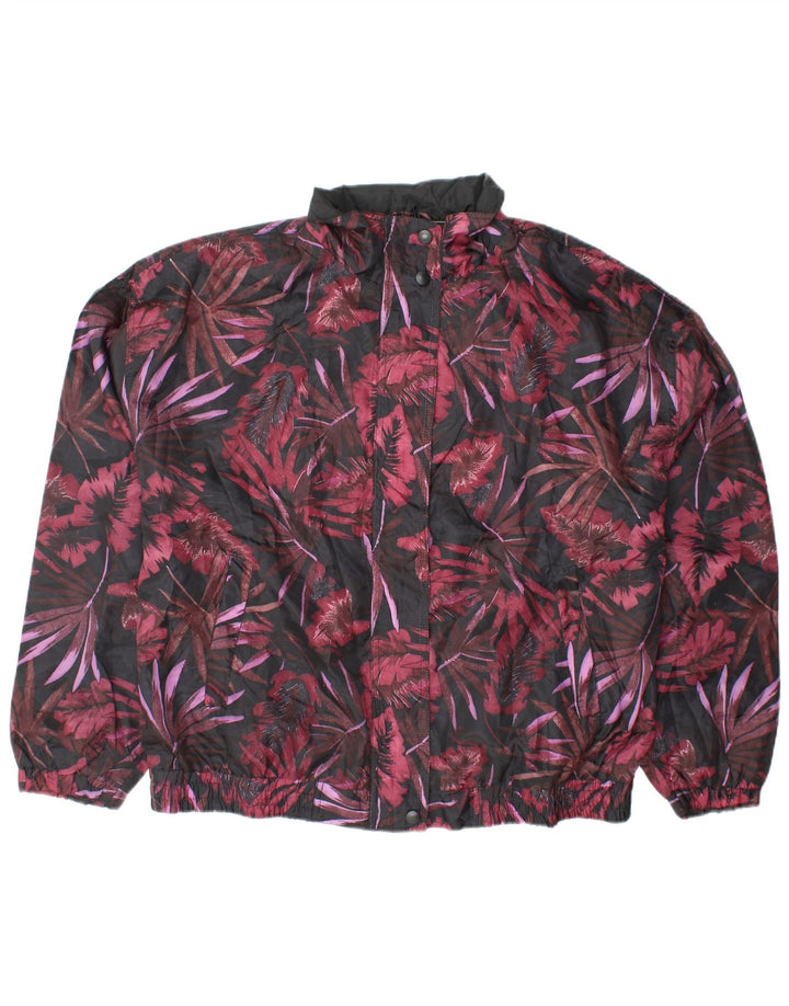 R&R Chaqueta Bomber Extragrande para Mujer Reino Unido 14/16 Grande Multicolor Floral