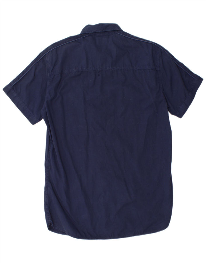 Camisa North Sails Hombre Manga Corta Algodón Azul Marino Mediano
