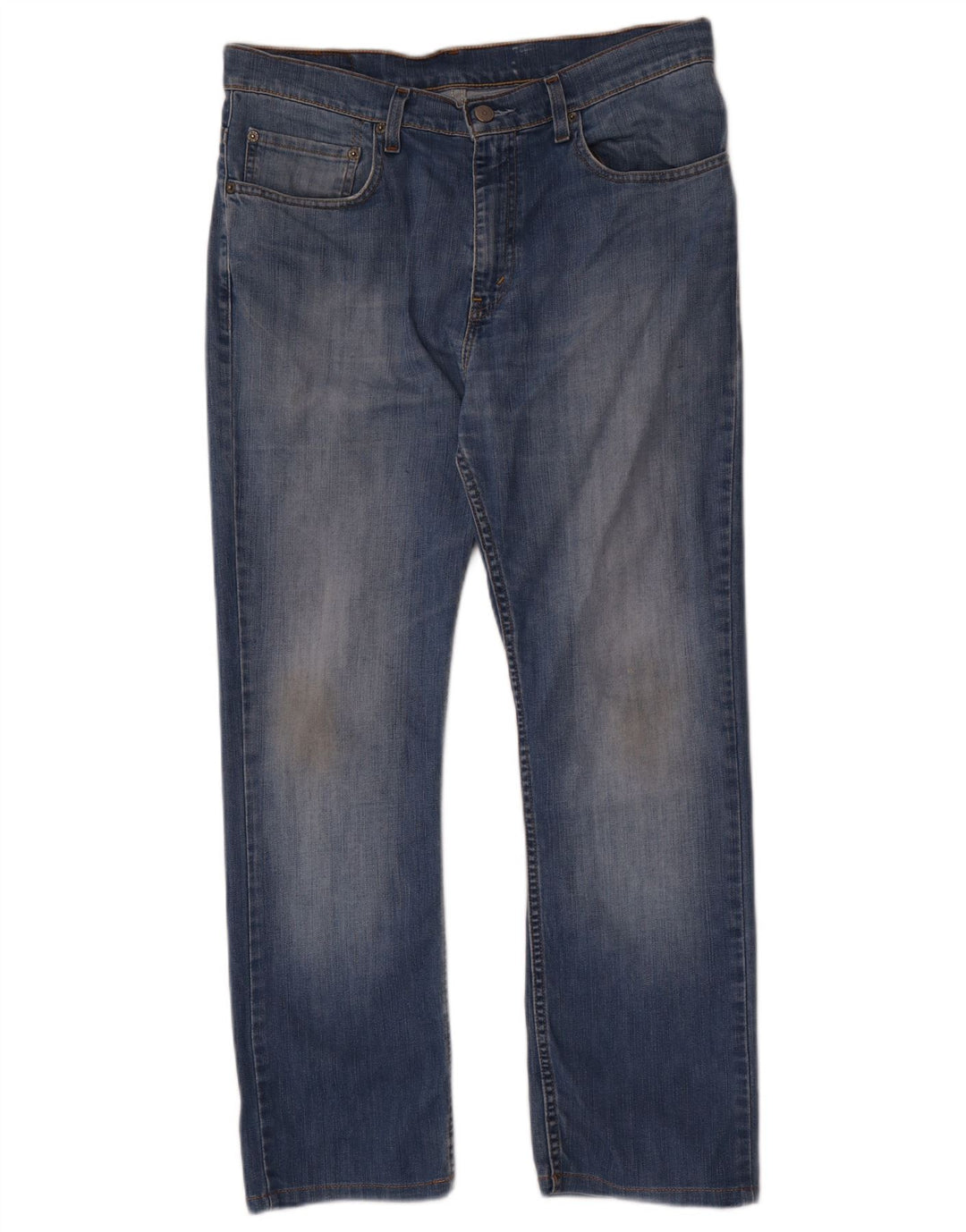 Vaqueros rectos Levi's para hombre W34 L28 Algodón azul