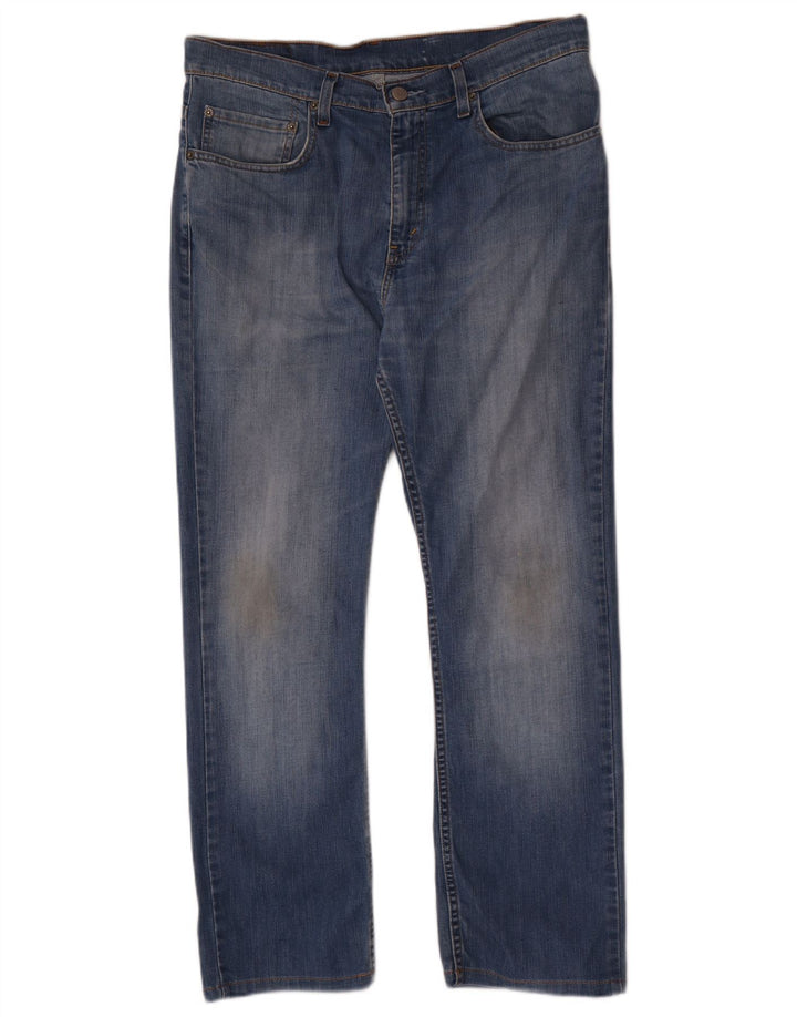 Vaqueros rectos Levi's para hombre W34 L28 Algodón azul