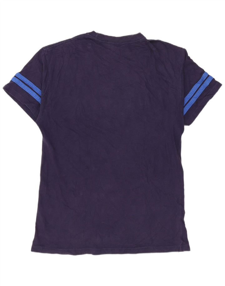 NIKE Camiseta gráfica para hombre Top Small Azul marino