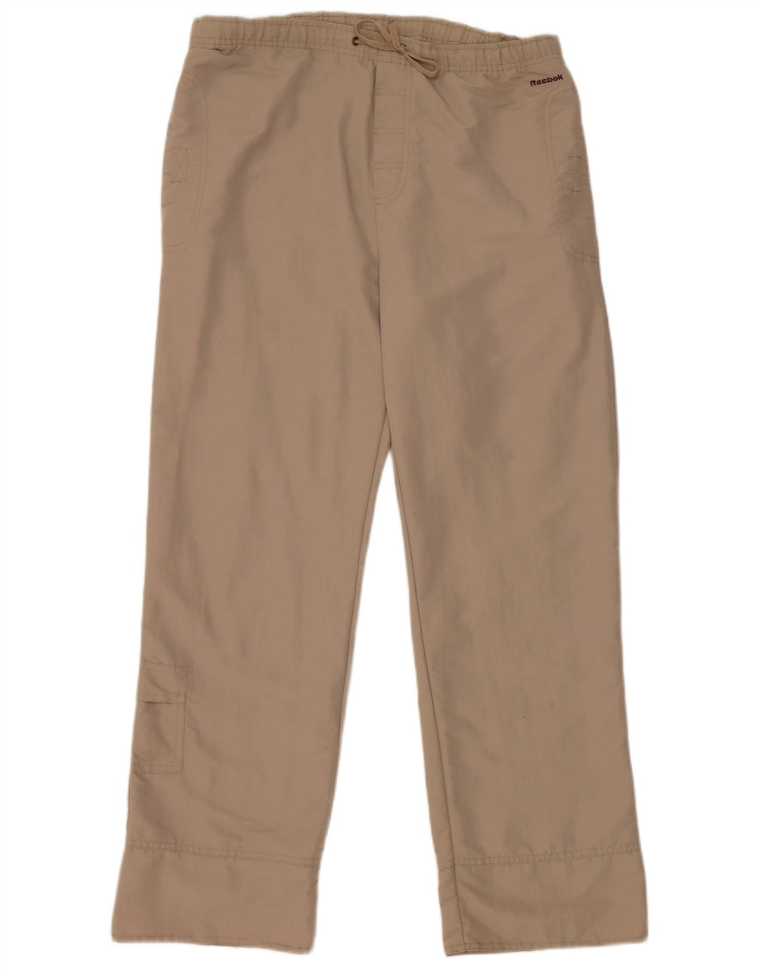 Reebok Pantalones de chándal cargo para mujer UK 42 Medium Beige Nylon