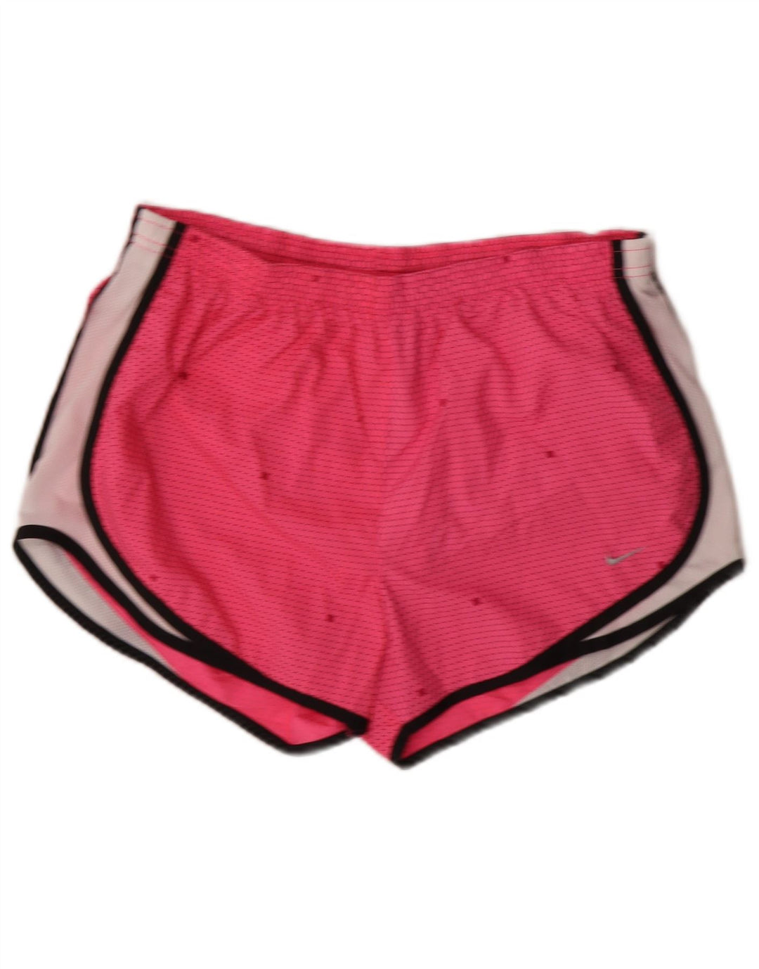 Pantalones cortos deportivos NIKE Dri Fit para mujer Reino Unido 12/14 Bloque de color rosa mediano