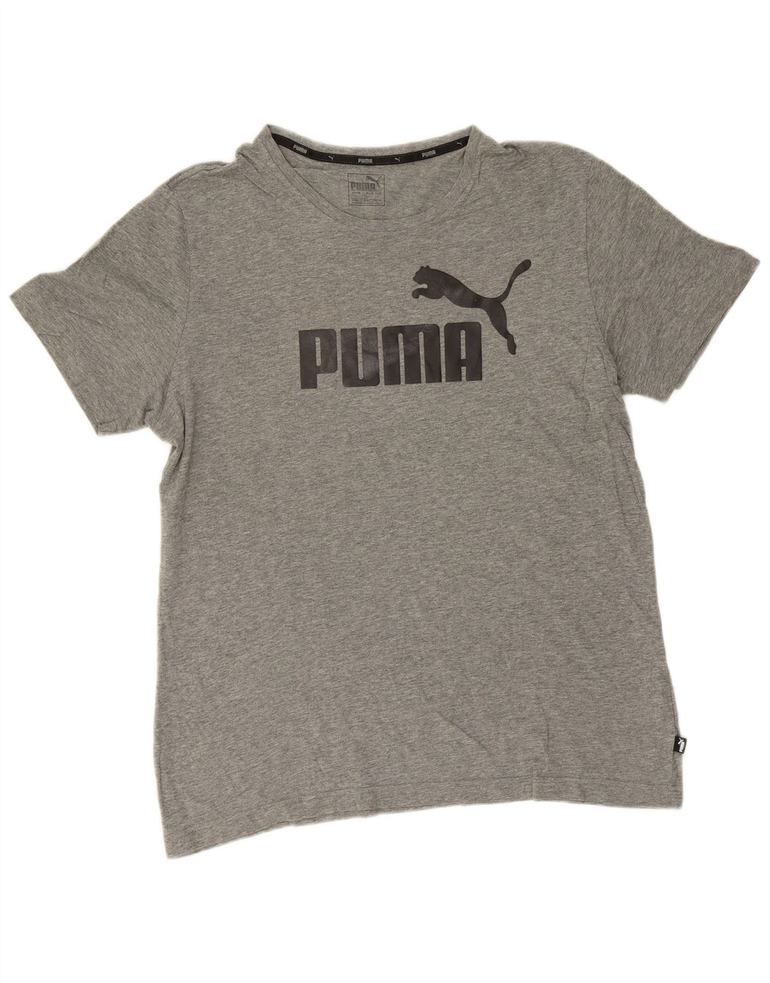 Puma - Camiseta gráfica para hombre, talla grande, color gris