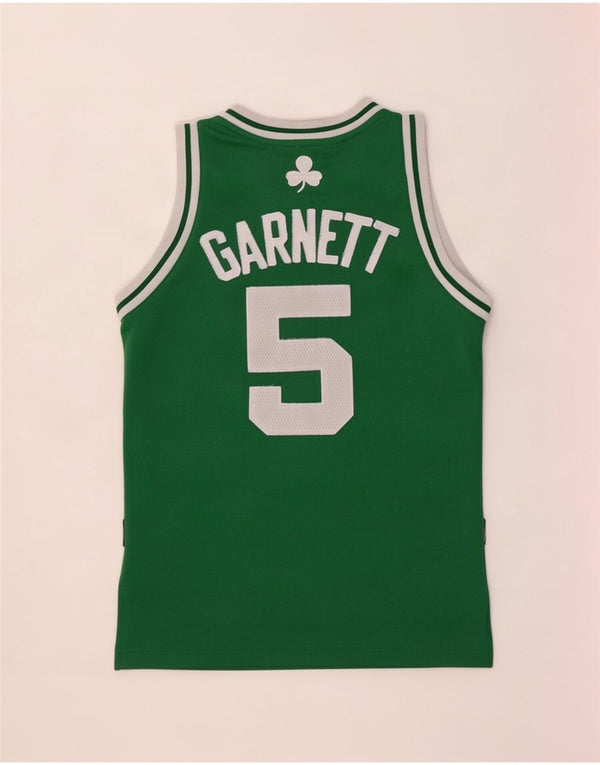 Adidas Boys Boston Celtics Graphic Vest Top 11-12 años Pequeño Verde