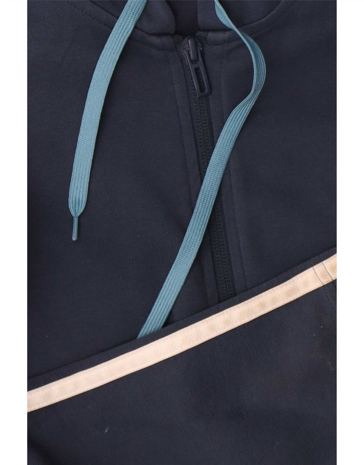 Adidas Hombre Aeroready Chándal Top Chaqueta Mediano Azul Marino Colorblock