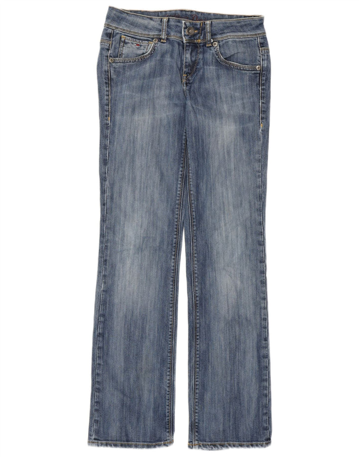 Tommy Hilfiger Vaqueros rectos de cintura baja Ruby para mujer W29 L32 Algodón azul