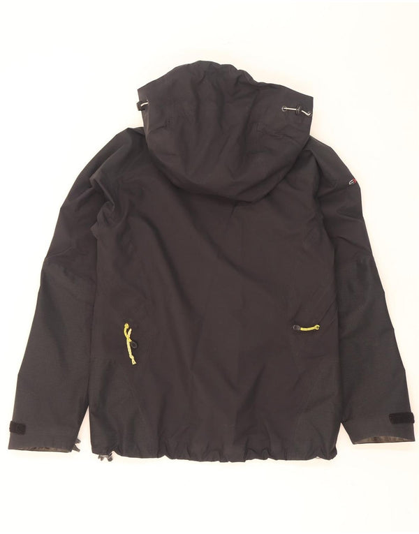 Berghaus Chaqueta cortavientos con capucha Gore-Tex para mujer UK 40 Small Nylon negro