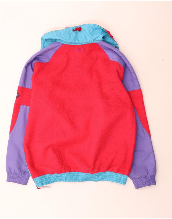 Degre 7 Chaqueta anorak estampada para hombre UK 42 XL Bloque de color multicolor