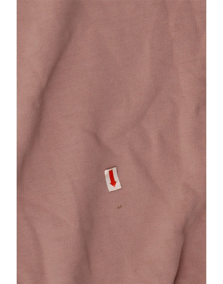 BENETTON Sudadera gráfica para mujer Jumper UK 46 Large Pink
