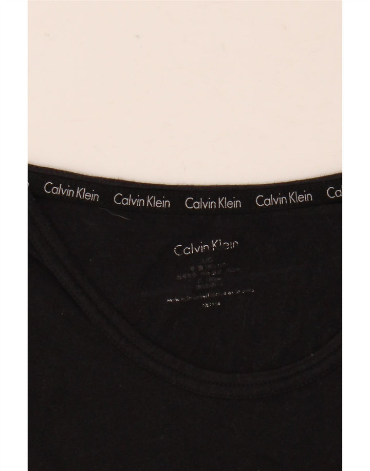 Calvin Klein - Camiseta gráfica para hombre, talla grande, color negro