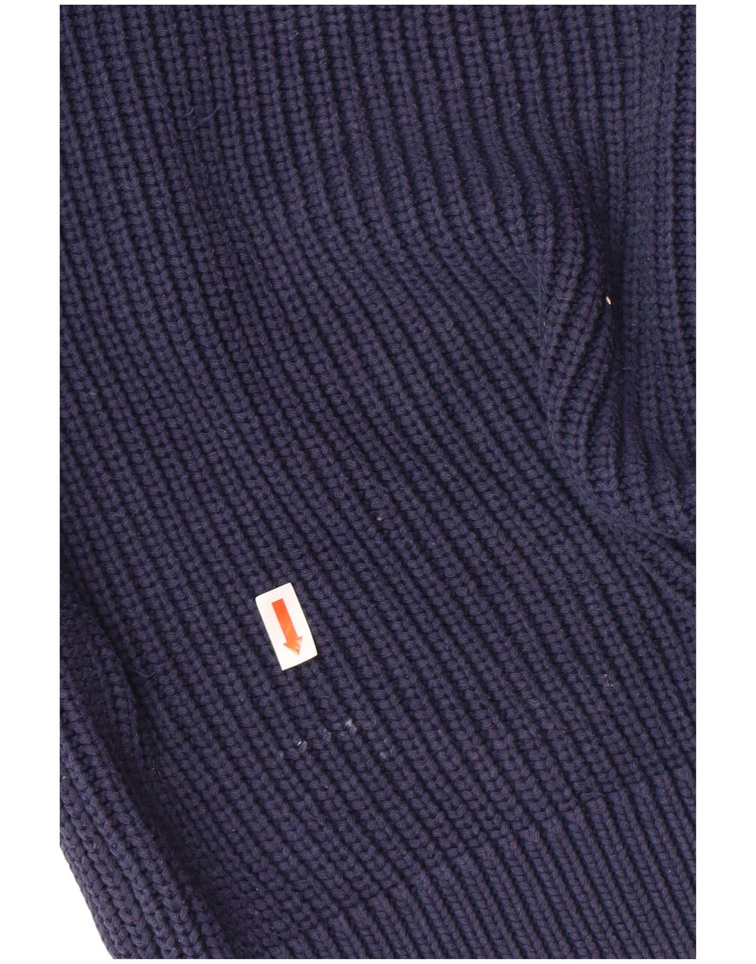 LACOSTE Jersey de cuello redondo para hombre, ajuste clásico, talla 5, grande, azul marino