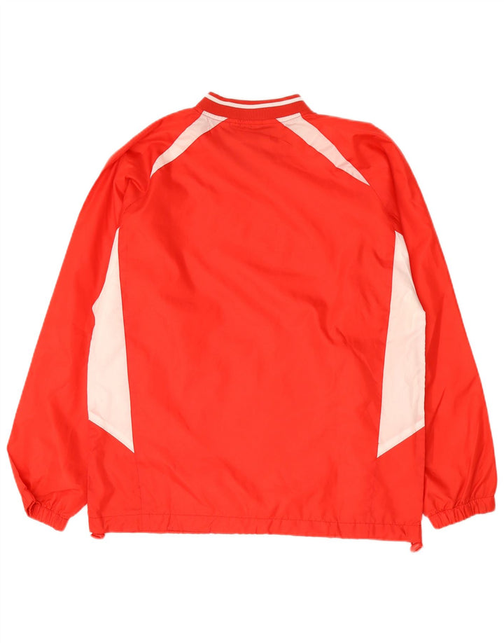 Umbro Hombre Top Manga Larga Pequeño Rojo Colorblock Poliéster