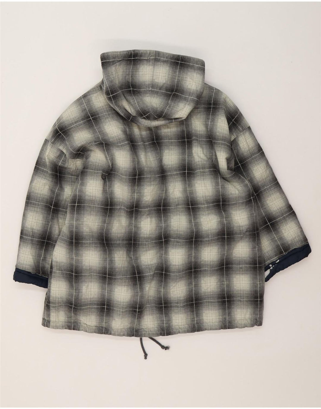 Belfe & Chaqueta acolchada reversible de gran tamaño para mujer UK 44 Azul marino mediano
