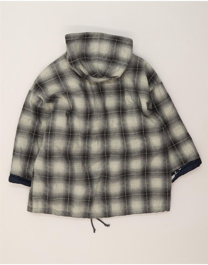 Belfe & Chaqueta acolchada reversible de gran tamaño para mujer UK 44 Azul marino mediano