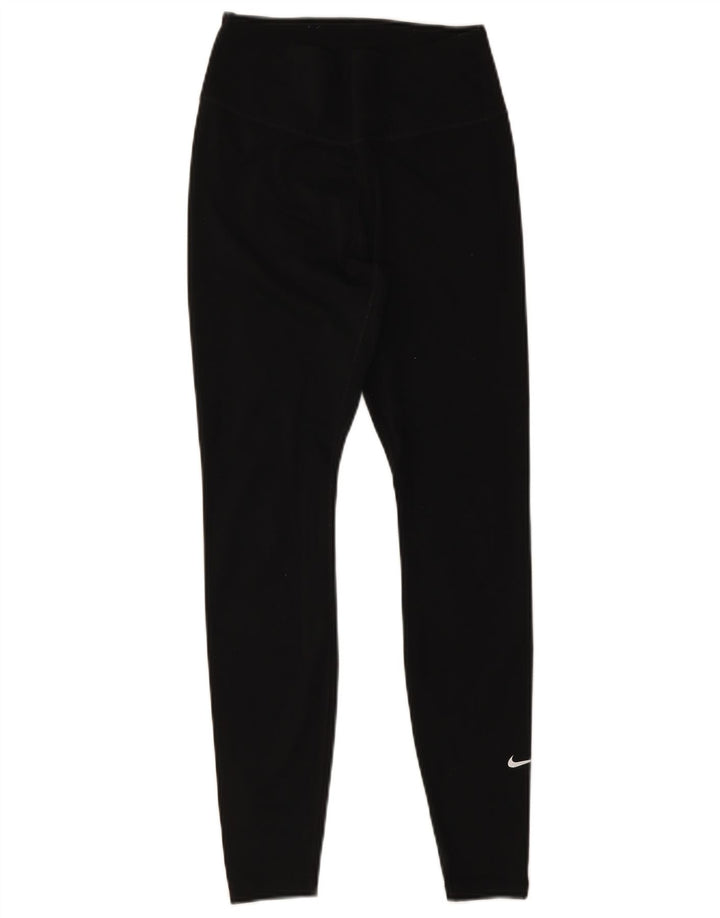 NIKE Leggings Dri Fit para Mujer UK 8 Small Black