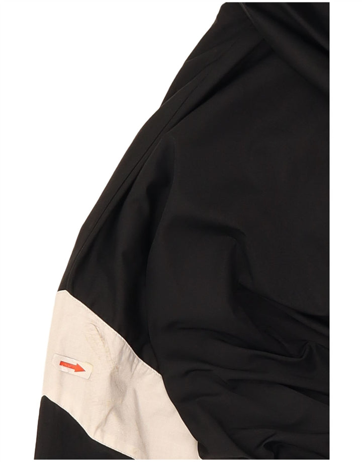 Nike Hombre Jersey Loose Fit Chándal Top Chaqueta XL Negro Colorblock