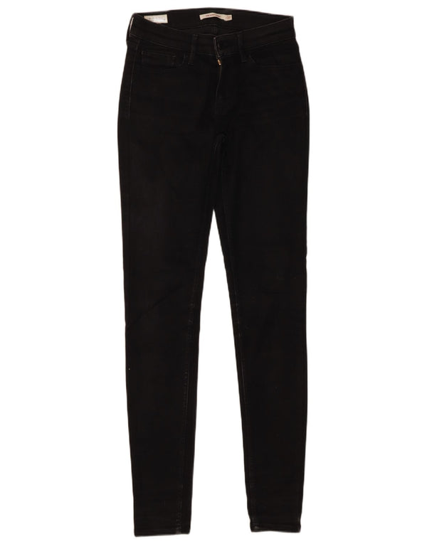 Vaqueros Levi's 710 Super Skinny para mujer W27 L32 Algodón negro