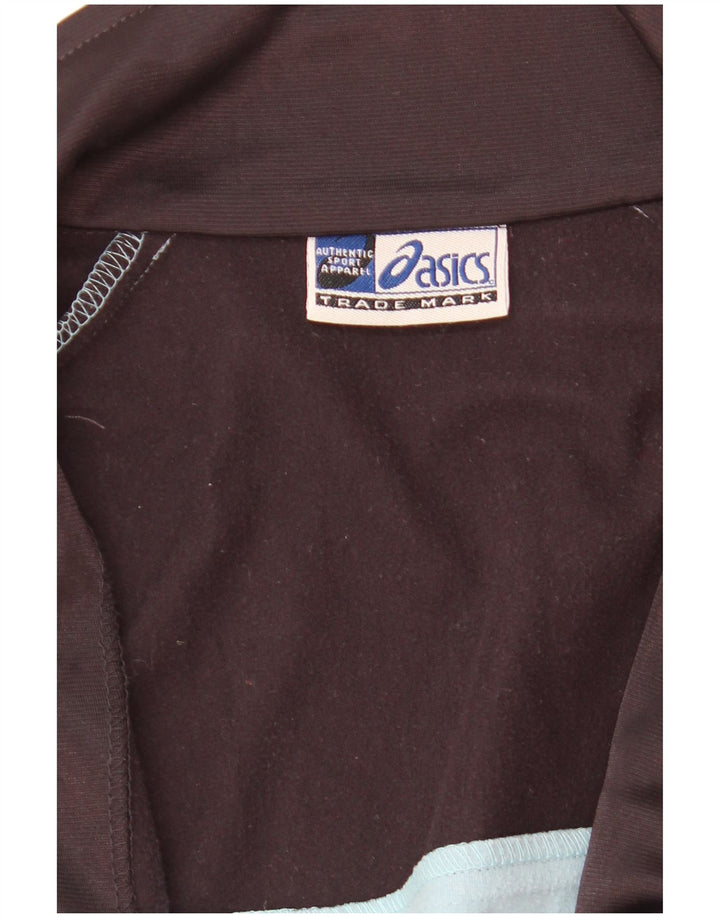 Asics Hombre Chándal Top Chaqueta Grande Azul Colorblock