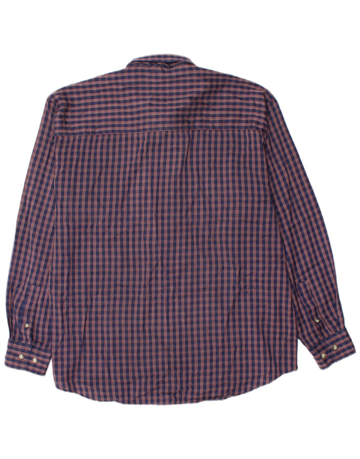 WRANGLER Camisa de franela para hombre XL Azul marino Cuadros