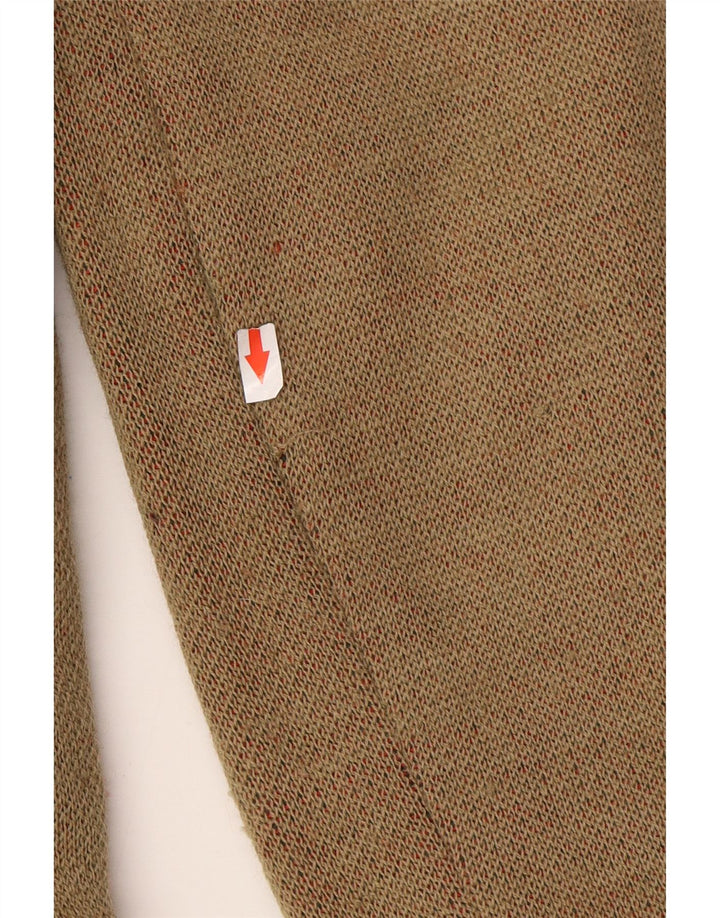 Silvy Chaqueta reversible para hombre UK 38 Algodón geométrico verde medio
