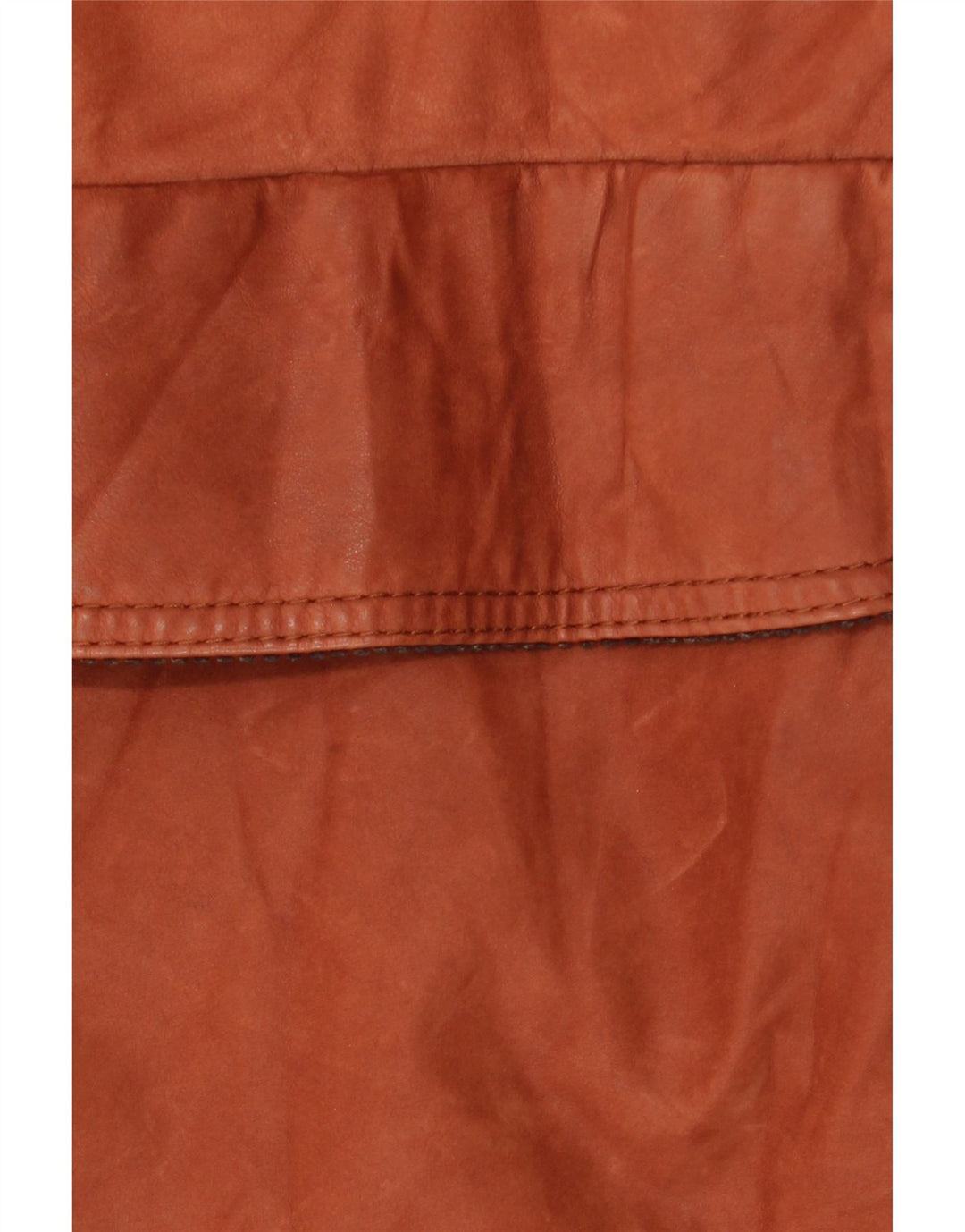 Dibi Chaqueta de cuero para hombre UK 42 XL Cuero marrón