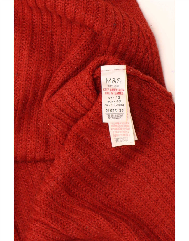 Marks & Spencer - Camiseta sin mangas para mujer (talla 40), acrílico rojo mediano