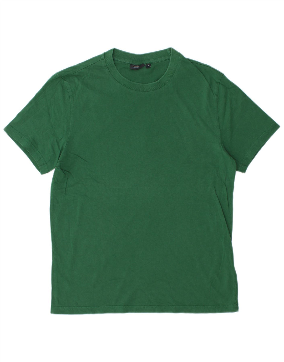 J.Lindeberg - Camiseta para hombre, color verde medio, algodón