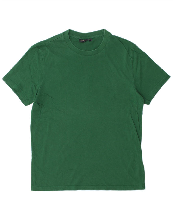 J.Lindeberg - Camiseta para hombre, color verde medio, algodón