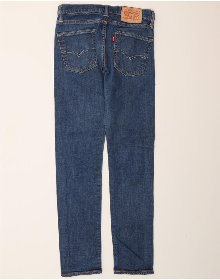 LEVI'S Mens 510 Slim Jeans W29 L32 Algodón Azul