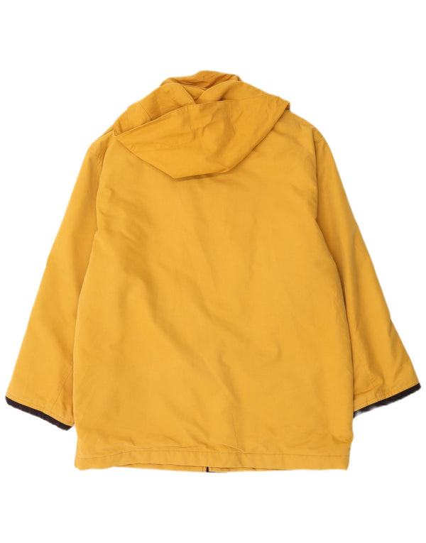 Paul & Shark Abrigo cortavientos con capucha para hombre, talla 40, color amarillo