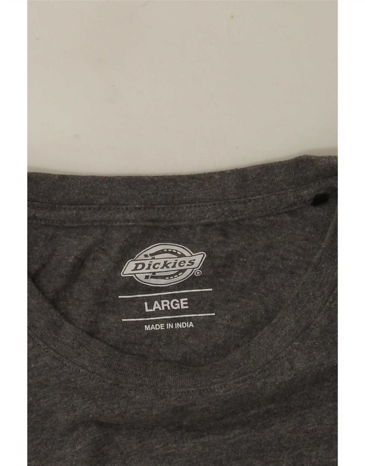 DICKIES - Camiseta para hombre, talla grande, gris