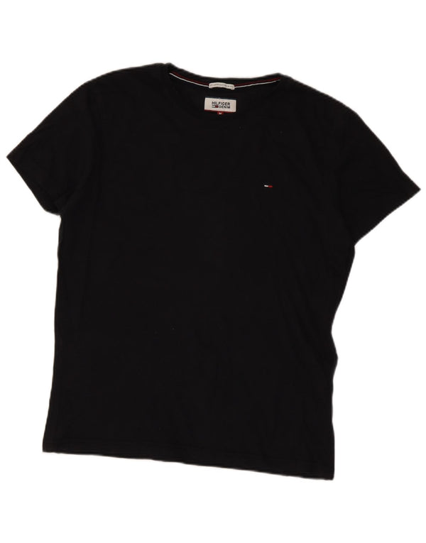 Camiseta Tommy Hilfiger Hombre Top Medium Negro Algodón